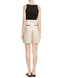 Carven Scalloped Crop Top