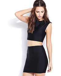 Forever 21 Shine On Sleeveless Crop Top