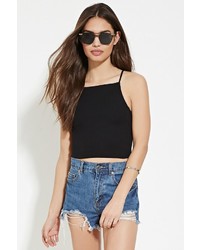 Forever 21 Square Neck Cropped Cami