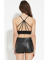 Forever 21 Strappy Sweetheart Crop Top