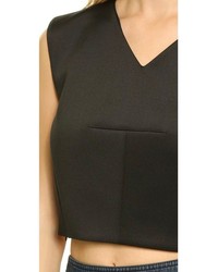 Rebecca Taylor Structured Crop Top