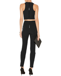Alexander Wang T By Cropped Stretch Twill Top