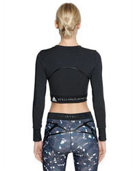 adidas by Stella McCartney Training Climachill Cropped Top
