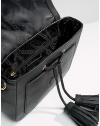 Juicy Couture Black Embossed Cross Body Bag
