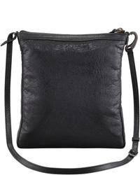 Balenciaga Classic Flat Crossbody Bag Black