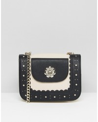 Love Moschino Etched Cross Body Bag