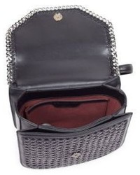 Stella McCartney Falabella Box Wicker Basket Crossbody Bag