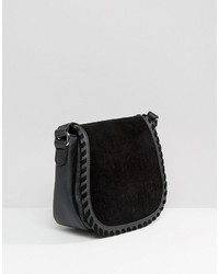 French Connection French Conection Textured Saddle Cross Body Bag
