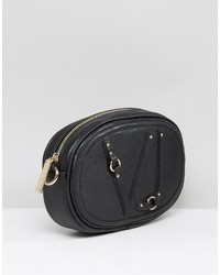 Versace Jeans Small Cross Body Bag In Black