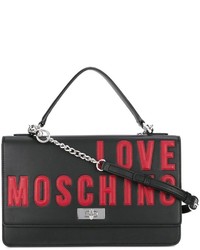 Love Moschino Logo Flap Shoulder Bag