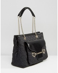 Love Moschino Shoulder Bag With Chain Straps
