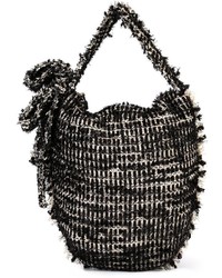 Simone Rocha Frayed Woven Shoulder Bag