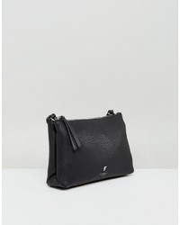 Fiorelli Simple Zip Top Cross Body Bag In Black