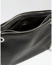 Monki Zip Detail Cross Body Bag