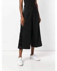 Y-3 Cropped Wide Leg Trousers