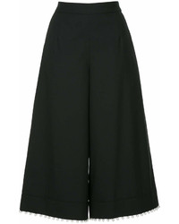 Muveil Faux Pearl Embellished Culottes