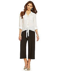 Investments Fly Front Culotte Pants