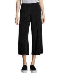 ATM Anthony Thomas Melillo Terry Cropped Wide Leg Pants
