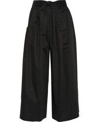 Tome Belted Stretch Cotton Sateen Culottes
