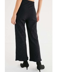 Urban Outfitters Uo Bettie High Rise Ribbed Culotte Pant