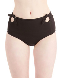 Motel Pool It Together Swimsuit Bottom In Black