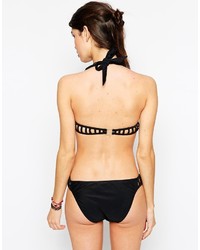 Motel Sea Horse Cut Out Bikini Top