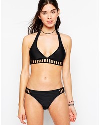 Motel Sea Horse Cut Out Bikini Top
