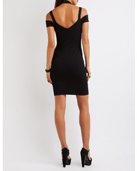 Charlotte Russe Caged Cut Out Bodycon Dress