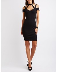 Charlotte Russe Caged Cut Out Bodycon Dress