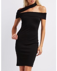 Charlotte Russe Cut Out Off The Shoulder Bodycon Dress
