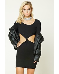 Forever 21 Cutout Bodycon Knotted Dress