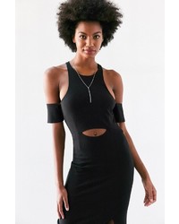 Finders Keepers Leon Cutout Cold Shoulder Bodycon Midi Dress