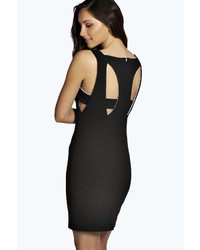 Boohoo M Cut Out Back Detail Bodycon Dress