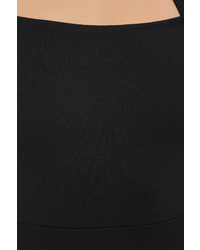 LuLu*s One For Me Black Off The Shoulder Bodycon Dress