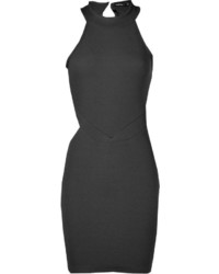 Boohoo Petite Ruby Cut Out High Neck Bodycon Dress