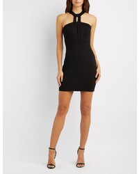 Charlotte Russe Racer Cut Out Bodycon Dress
