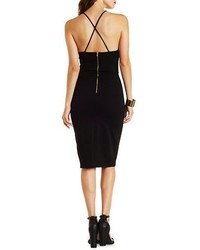 Charlotte Russe Strappy Cut Out Bodycon Dress