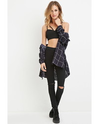 Forever 21 Caged Crop Top