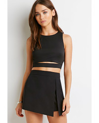 Forever 21 Cutout Front Crop Top