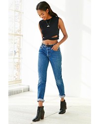 Silence & Noise Silence Noise Cross Banded Cropped Top