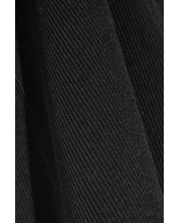 Helmut Lang Cutout Ribbed Stretch Knit Dress Black