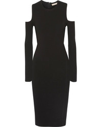 Michael Kors Michl Kors Collection Cutout Jersey Dress Black