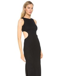 Lisa Perry Circle Cutout Gown