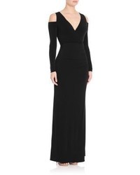 Laundry by Shelli Segal Cold Shoulder Gown