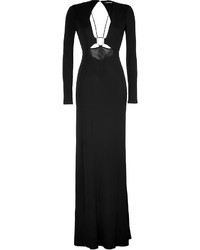Roberto Cavalli Jersey Gown With Cutout