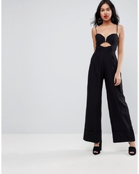 ASOS DESIGN Asos Jumpsuit With Cut Out And Wide Leg
