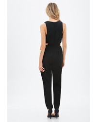 Forever 21 Cutout Sleeveless Jumpsuit