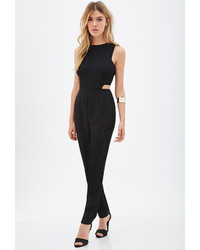 Forever 21 Cutout Sleeveless Jumpsuit