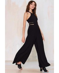Nasty Gal Factory Dolly Dagger Cutout Jumpsuit