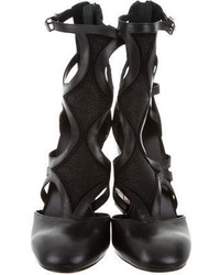 Rebecca Minkoff 2016 Leather Cutout Ankle Boots